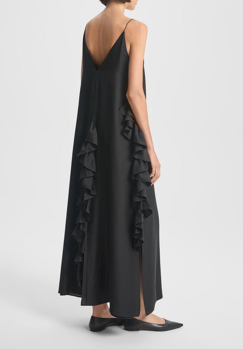 Stasia Slit Frill Dress