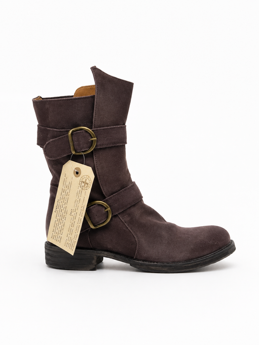 713 Bordeaux Suede Boot