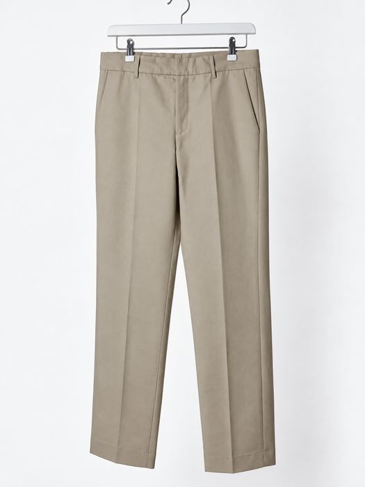Tailored Wool Trousers with Zippers