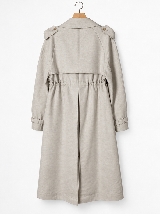 Organic Linen/Cotton Trench Coat