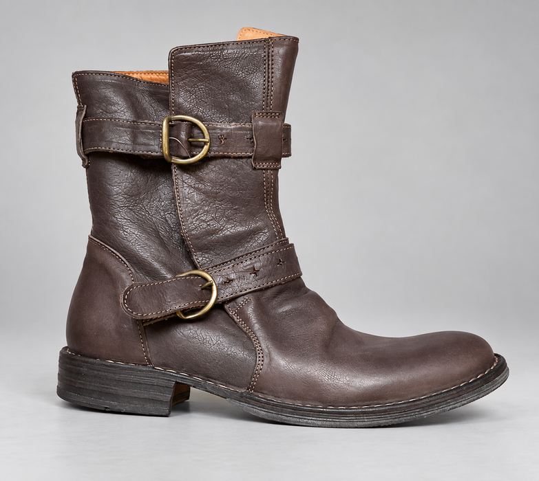 713 Rabbit Leather Boot