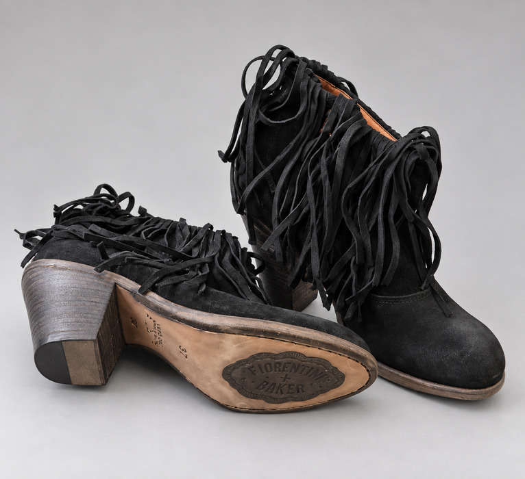 Phillis Nero Suede Boot
