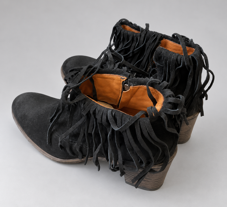 Phillis Nero Suede Boot