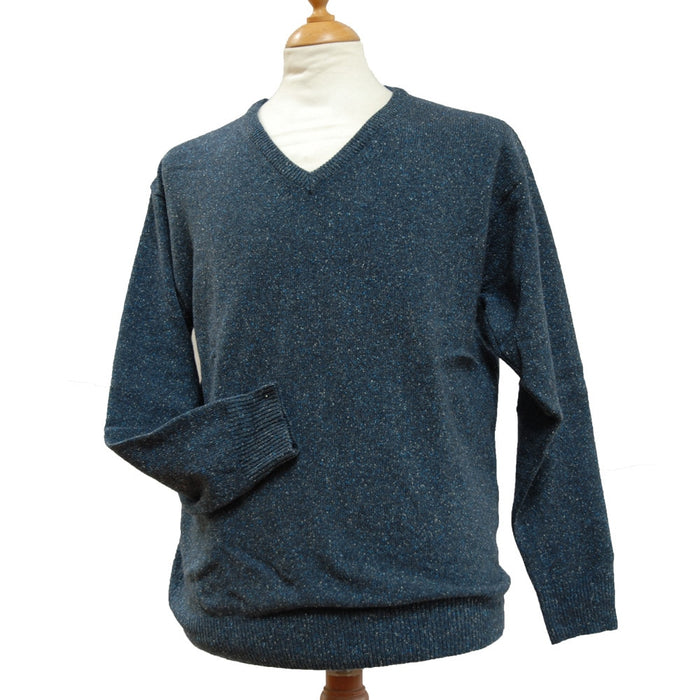 Traditions V- neck sweater navy
