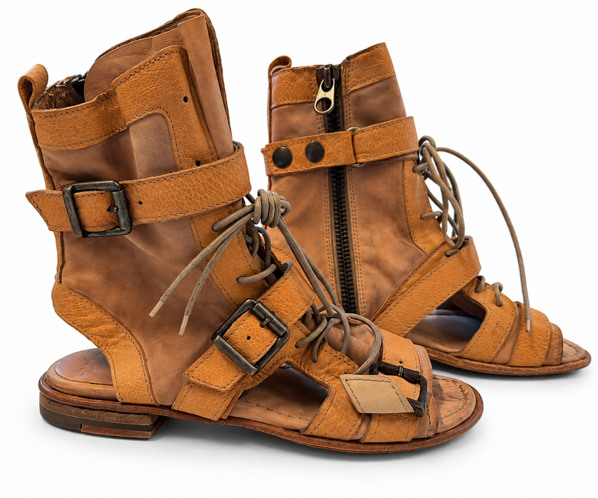 Ama Letaher Ankle Boot