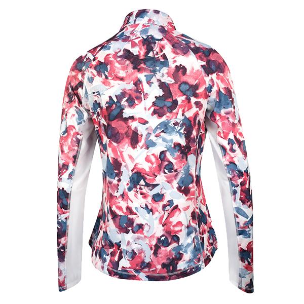 Brushed Floral Sun Protection Top