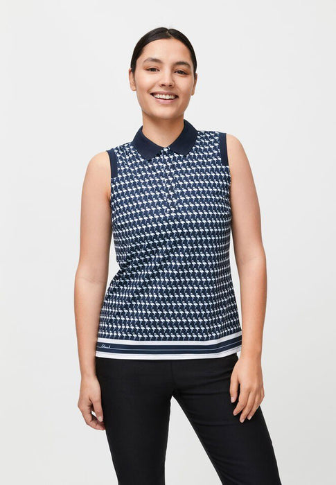 Deni Sleeveless Poloshirt