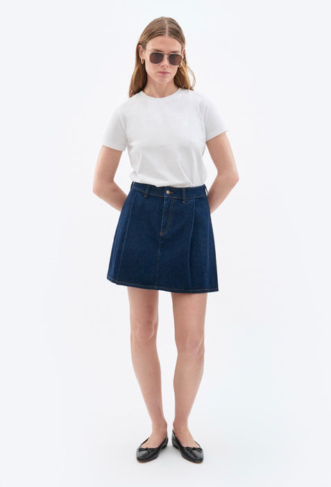 Indigo Denim Skirt