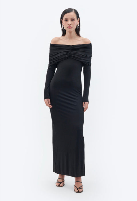 Off Shoulder Maxi Dress