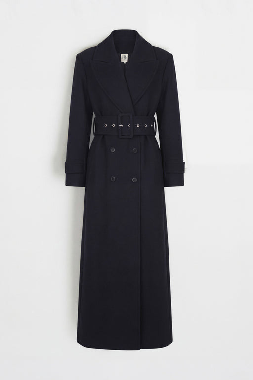 Naomi Spring Trench Dark Navy