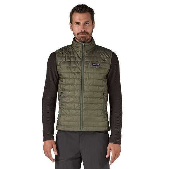 Nano Puff Vest - Basin Green w/Tent Green - Herr