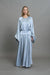 Paula Dress Steel Blue