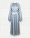 Paula Dress Steel Blue