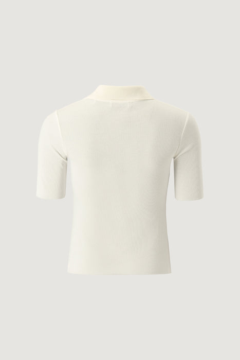 Polo Tee Off-White