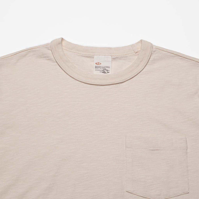 Roy Heavy Slub T-shirt - Antracite - Herr