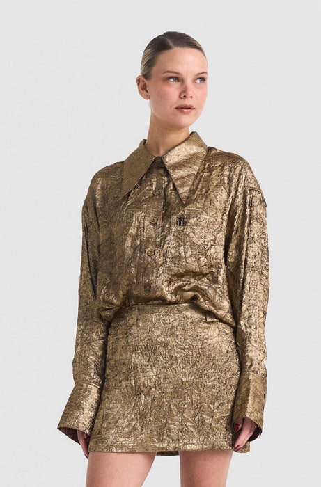 Cassie Skirt Gold