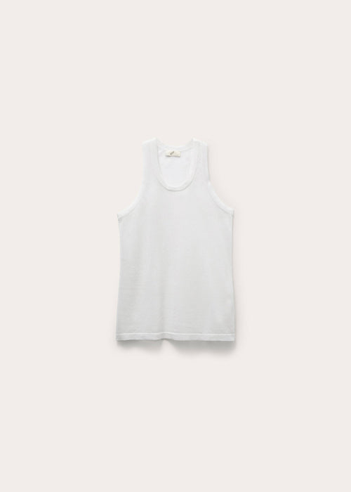 Semi Sheer Knit Tank