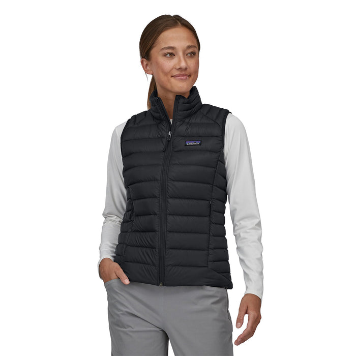 Down Sweater Vest - Black - Dam