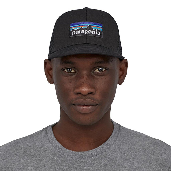 P-6 Logo Trucker Hat - Black - Unisex