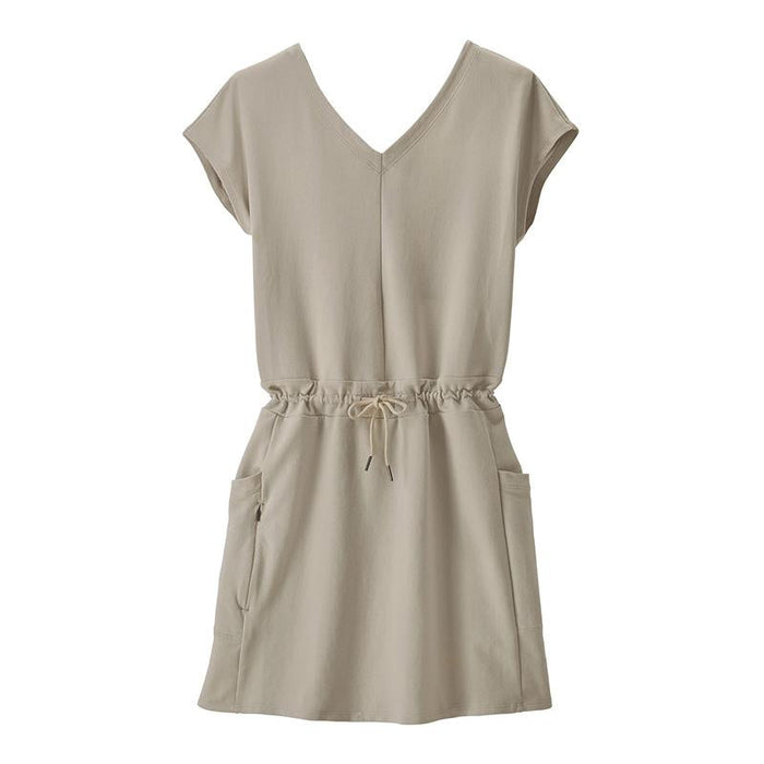organic cotton roaming dress - dam - pumice