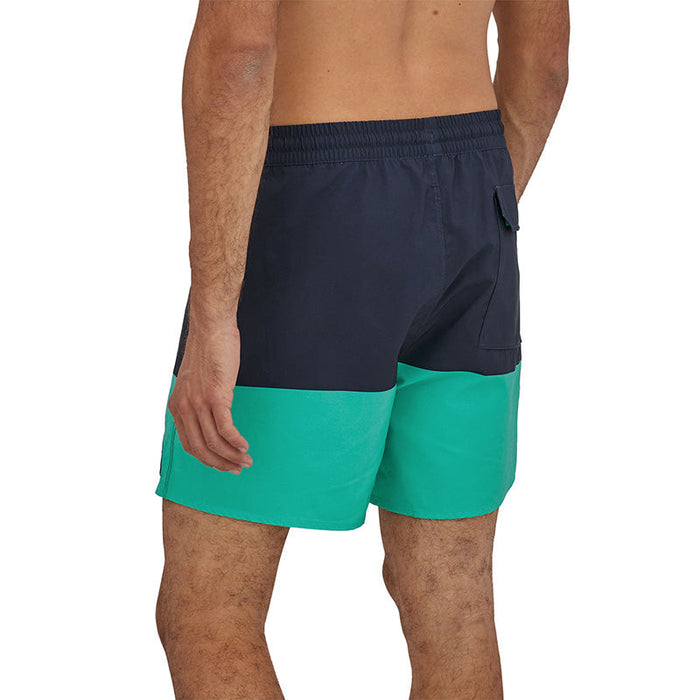 Hydropeak Volley Shorts 16 in. - Defend Our Oceans Santa Cruz Block: Tidepool Blue - Herr